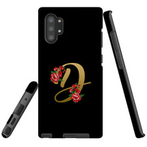 For Samsung Galaxy Note 20 Ultra, Note 20, Note 10+ Plus, Note 9 Case, Tough Protective Back Cover, Embellished Letter D | Protective Cases | iCoverLover.com.au
