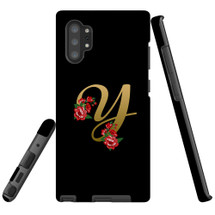 For Samsung Galaxy Note 20 Ultra, Note 20, Note 10+ Plus, Note 9 Case, Tough Protective Back Cover, Embellished Letter Y | Protective Cases | iCoverLover.com.au