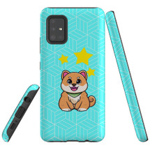 For Samsung Galaxy A51 5G/4G, A71 5G/4G, A90 5G Case, Tough Protective Back Cover, Shiba Inu Dog | Protective Cases | iCoverLover.com.au