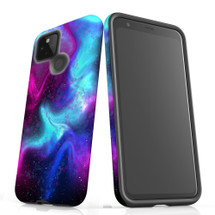 For Google Pixel 5 Case, Tough Protective Back Cover, Abstract Galaxy | Protective Cases | iCoverLover.com.au