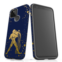 For Google Pixel 5 Case, Tough Protective Back Cover, Aquarius Drawing | Protective Cases | iCoverLover.com.au