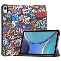 For iPad mini 6 Case, Drawing PU Leather Cover, 3-Fold Stand, Sleep/Wake-up Function | iPad mini Cases | iCoverLover.com.au