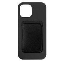 Cleanskin Silicon Case Magnetic Card Holder for iPhone 13 Pro Max, 13, 13 Pro, 13 mini, 12/12 Pro, 11 Pro Max, Black | iCoverLover Australia