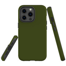 For iPhone 14 Pro Max/14 Pro/14 and older Case, Protective Back Cover, Army Green | Shockproof Cases | iCoverLover.com.au
