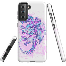 For Samsung Galaxy S23 Ultra, S23+ Plus, S23, S22 Ultra, S22+, S22, S10 5G Case, Protective Cover, Dragon | Protective Cases | iCoverLover.com.au
