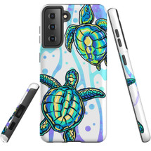 For Samsung Galaxy S Series Case, Protective Cover, Swimming Turtles | Phone Cases | iCoverLover Australia