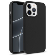 For iPhone 14 Pro Max, 14 Pro, 14 Plus, 14 Case, Starry Series Wheat Straw+TPU, Protective Cover, Black | Back Cases | iCoverLover.com.au