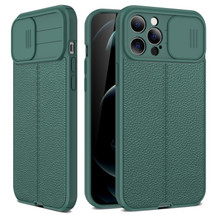 For iPhone 14 Pro Max, 14 Pro, 14 Plus, 14 Case, Textured TPU Protective Cover, Camshield, Dark Green | Back Cases | iCoverLover.com.au