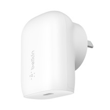 Belkin BoostCharge USB-C® Power Delivery 3.0 Wall Charger, 30W, White | iCoverLover.com.au