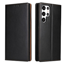 For Samsung Galaxy S23 Ultra, S23+ Plus, S23 Case, PU Leather Flip Wallet Folio Cover, Black | iCoverLover Australia