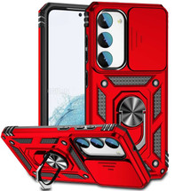 For Samsung Galaxy S23 Ultra, S23+ Plus, S23 Case, Protective Cover, Camera Shield, Red | Armour Cases | iCoverLover.com.au