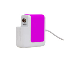 Wall Charger Wrap in 2 Sizes, Paper Leather, Magenta | AddOns | iCoverLover.com.au