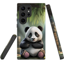 For Samsung Galaxy S23 Ultra, S23+ Plus, S23, S22 Ultra, S22+, S22, S10 5G & Older Case, Happy Panda | Protective Cases | iCoverLover.com.au