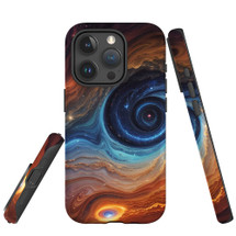 For iPhone 15 Pro Max Tough Protective Case, Eye Of The Galaxy | Protective Covers | iCoverLover Australia