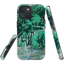For iPhone 15 Case Tough Protective Cover, Green Nature | Protective Covers | iCoverLover Australia