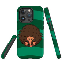 For iPhone 15 Pro Case Tough Protective Cover, Echidna Portrait | Protective Covers | iCoverLover Australia