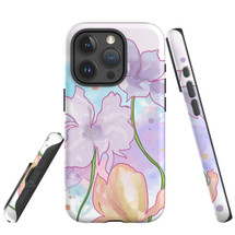 For iPhone 15 Pro Max Case Tough Protective Cover, Watercolour Floral | Protective Covers | iCoverLover Australia