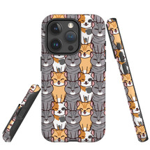 For iPhone 15 Pro Max Case Tough Protective Cover, Seamless Cats | Protective Covers | iCoverLover Australia