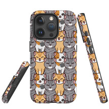 For iPhone 15 Pro Case Tough Protective Cover, Seamless Cats | Protective Covers | iCoverLover Australia