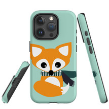 For iPhone 15 Pro Case Tough Protective Cover, Cute Brown Fox | Protective Covers | iCoverLover Australia