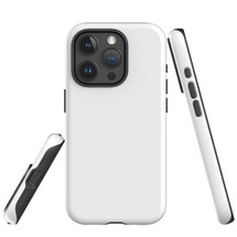 For iPhone 15 Pro Case Tough Protective Cover, White | Protective Covers | iCoverLover Australia