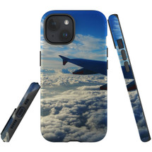 For iPhone 15 Case Tough Protective Cover, Sky Clouds From Plane | Protective Covers | iCoverLover Australia