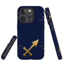 For iPhone 15 Pro Case Tough Protective Cover, Sagittarius Symbol | Protective Covers | iCoverLover Australia