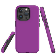 For iPhone 15 Pro Max Case Tough Protective Cover, Purple | Protective Covers | iCoverLover Australia