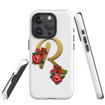 For iPhone 15 Pro Case Tough Protective Cover, Letter R | Protective Covers | iCoverLover Australia