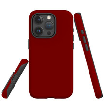 For iPhone 15 Pro Max Case Tough Protective Cover, Maroon Red | Protective Covers | iCoverLover Australia