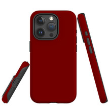 For iPhone 15 Pro Case Tough Protective Cover, Maroon Red | Protective Covers | iCoverLover Australia