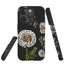 For iPhone 15 Pro Case Tough Protective Cover, Dandelion Flowers | Protective Covers | iCoverLover Australia