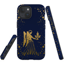 For iPhone 15 Case Tough Protective Cover, Virgo Drawing | Protective Covers | iCoverLover Australia