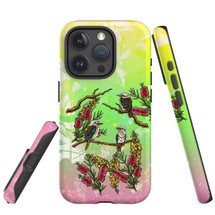 For iPhone 15 Pro Max Case Tough Protective Cover, Kookaburras | Protective Covers | iCoverLover Australia