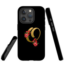 For iPhone 15 Pro Max Case Tough Protective Cover, Embellished Letter O | Protective Covers | iCoverLover Australia