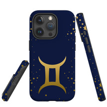 For iPhone 15 Pro Case Tough Protective Cover, Gemini Sign | Protective Covers | iCoverLover Australia