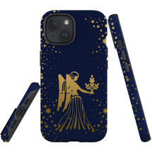 For iPhone 15 Plus Case Tough Protective Cover, Virgo Drawing | Protective Covers | iCoverLover Australia