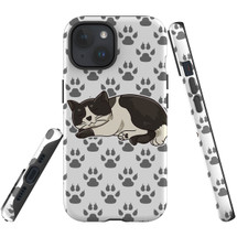 For iPhone 15 Plus Case Tough Protective Cover, Tuxedo Cat | Protective Covers | iCoverLover Australia