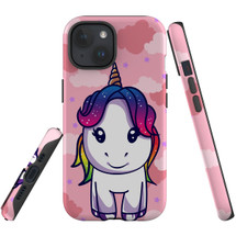 For iPhone 15 Plus Case Tough Protective Cover, Cute Unicorn | Protective Covers | iCoverLover Australia