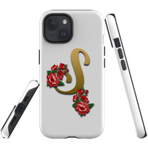 For iPhone 15 Plus Case Tough Protective Cover, Letter S | Protective Covers | iCoverLover Australia