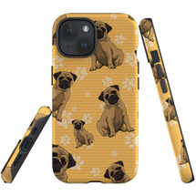 For iPhone 15 Plus Case Tough Protective Cover, Pug Dog | Protective Covers | iCoverLover Australia