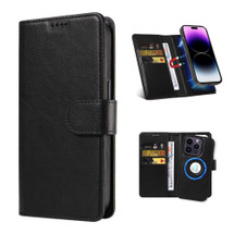 iPhone 13 Pro Max, 13 Pro, 13 Wallet Case | Detachable & MagSafe Compatible | Black