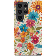 Floral Symphony Tough Cover for Galaxy S24 Ultra, S24+ Plus, S24 | Blossoming Armor