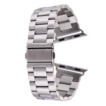 For Apple Watch SE (2nd Gen), 40-mm Case, Butterfly Stainless Steel Watch Band, Silver | iCoverLover.com.au