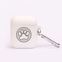 For AirPods 2nd Gen, Protective TPU Box, Snap Hook, Paw Print | iCoverLover Australia