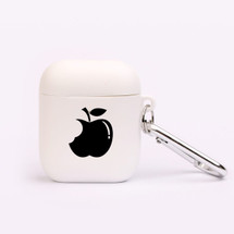 For AirPods 2nd Gen, Protective TPU Box, Snap Hook, Black Bitten For Apple | iCoverLover Australia
