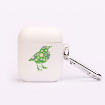 For AirPods 2nd Gen, Protective TPU Box, Snap Hook, Floral Sparrow | iCoverLover Australia