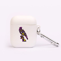 For AirPods 2nd Gen, Protective TPU Box, Snap Hook, Floral Jay | iCoverLover Australia