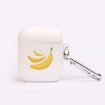 For AirPods 1st Gen, Protective TPU Box, Snap Hook, Yellow Bananas | iCoverLover Australia