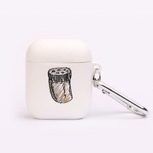 For AirPods 1st Gen, Protective TPU Box, Snap Hook, Drawn Pepper Shaker | iCoverLover Australia